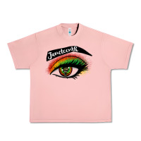 Salmon juneteenth eyelash cowgirl Urban Heavy Tee - CowGirlArtShop