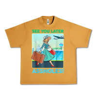 Peanut Butter see you later assholes t shirt Urban Heavy Tee - DesignPulse