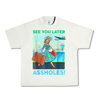 Pistachio see you later assholes t shirt Urban Heavy Tee - DesignPulse