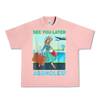 Salmon see you later assholes t shirt Urban Heavy Tee - DesignPulse