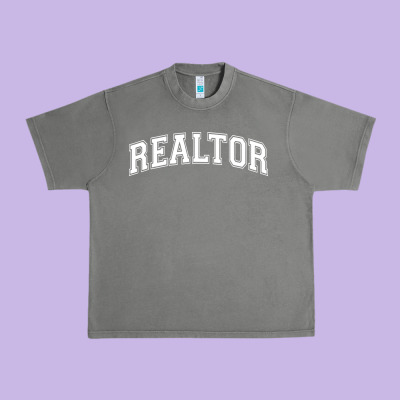 Realtor Urban Heavy Tee Designed By Designpulse