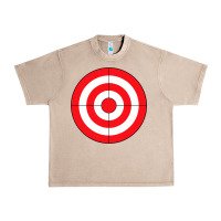French Oak bulls eye target lazy diy halloween costume darts shooting t shirt Urban Heavy Tee - DesignPulse