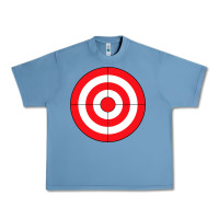 Pebble Blue bulls eye target lazy diy halloween costume darts shooting t shirt Urban Heavy Tee - DesignPulse
