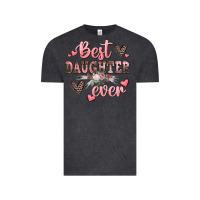 Vintage Black best daughter ever mother's day Vintage Tee - CowGirlArtShop