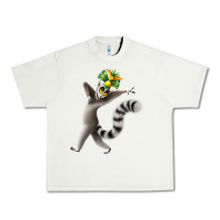 Pistachio All Hail King Julien Urban Heavy Tee - DesignPulse