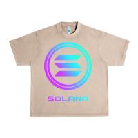 French Oak solana crypto sol coin blockchain decentralized application long sleev Urban Heavy Tee - DesignPulse