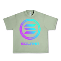 Oil Green solana crypto sol coin blockchain decentralized application long sleev Urban Heavy Tee - DesignPulse