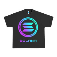 Pigment Black solana crypto sol coin blockchain decentralized application long sleev Urban Heavy Tee - DesignPulse