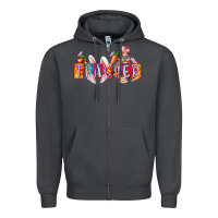 Teacher Easrter Day Zipper Hoodie | Teevron