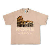 Burro Cool Vintage Roma Italia Colosseum Souvenirs, Rome Italy Pullover Hood Urban Heavy Tee - DesignPulse
