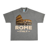 Tornado Cool Vintage Roma Italia Colosseum Souvenirs, Rome Italy Pullover Hood Urban Heavy Tee - DesignPulse