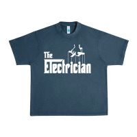 The Electrician The Godfather Parody Design Hipste Urban Heavy Tee | Teevron