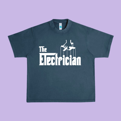 The Electrician The Godfather Parody Design Hipste Urban Heavy Tee Designed By Pixelwave