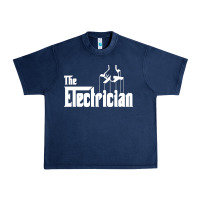 Navy the electrician the godfather parody design hipste Urban Heavy Tee - PixelWave