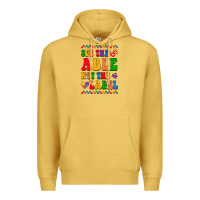 Antique Gold see the able not the label Premium Hoodie - CowhideDigitalArt