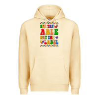 Pina Colada see the able not the label Premium Hoodie - CowhideDigitalArt