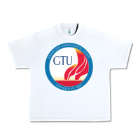 White graduate, theological, education (GTU) Urban Heavy Tee - PixelWave