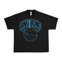 Black bing bong vintage distressed Urban Heavy Tee - PixelWave