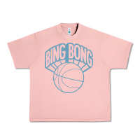 Salmon bing bong vintage distressed Urban Heavy Tee - PixelWave