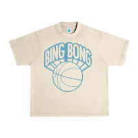 Sandshell bing bong vintage distressed Urban Heavy Tee - PixelWave