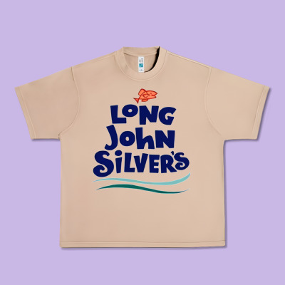 #long John Silvers Urban Heavy Tee Designed By Pixelwave