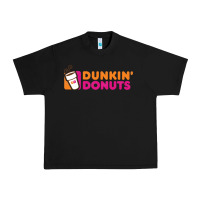 Black Dunkin'donuts Urban Heavy Tee - PixelWave
