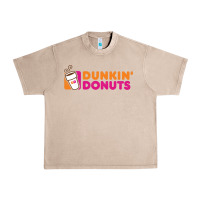 French Oak Dunkin'donuts Urban Heavy Tee - PixelWave