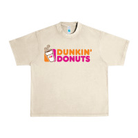 Sandshell Dunkin'donuts Urban Heavy Tee - PixelWave