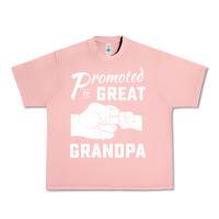 Salmon Promoted to Great Grandpa Urban Heavy Tee - PixelWave