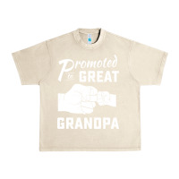Sandshell Promoted to Great Grandpa Urban Heavy Tee - PixelWave
