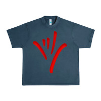 Midnight Navy asl (american sign language) tshirt  i love you classic Urban Heavy Tee - PixelWave