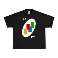 Uno Card Game Draw Four Urban Heavy Tee | Teevron
