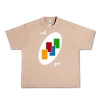 Burro Uno Card Game Draw Four Urban Heavy Tee - PixelWave