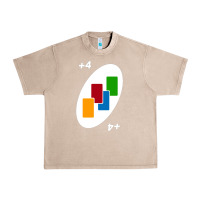 French Oak Uno Card Game Draw Four Urban Heavy Tee - PixelWave