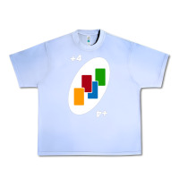 Grape Ice Uno Card Game Draw Four Urban Heavy Tee - PixelWave