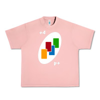 Salmon Uno Card Game Draw Four Urban Heavy Tee - PixelWave