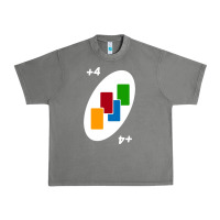 Tornado Uno Card Game Draw Four Urban Heavy Tee - PixelWave