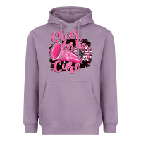 Lavender Cheer For The Cure Heavyweight Hoodie - BarkalooDesign