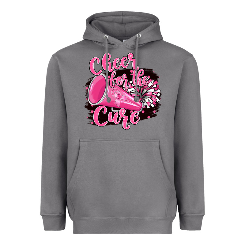 Cheer For The Cure Heavyweight Hoodie by BarkalooDesign | Teevron