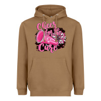 Toasted Coconut Cheer For The Cure Heavyweight Hoodie - BarkalooDesign