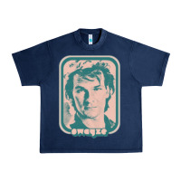 Patrick Swayze Retro 80s Fan Aesthetic Design Urban Heavy Tee | Teevron