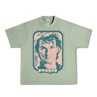 Oil Green patrick swayze retro 80s fan aesthetic design Urban Heavy Tee - PixelWave