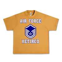 Peanut Butter military master sergeant air force retired t shirt Urban Heavy Tee - PixelWave