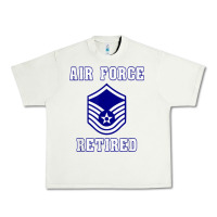 Pistachio military master sergeant air force retired t shirt Urban Heavy Tee - PixelWave
