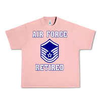 Salmon military master sergeant air force retired t shirt Urban Heavy Tee - PixelWave