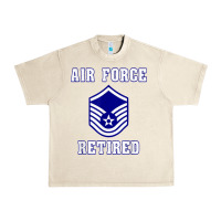 Sandshell military master sergeant air force retired t shirt Urban Heavy Tee - PixelWave