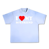 Grape Ice I Love My Boyfriend T-Shirt Urban Heavy Tee - PixelWave