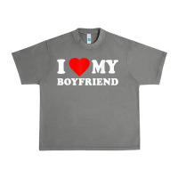 Tornado I Love My Boyfriend T-Shirt Urban Heavy Tee - PixelWave