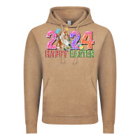 Vintage Coffee 2024 happy easter Vintage Hoodie - CowGirlArtShop