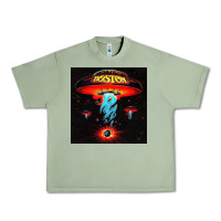 Oil Green Boston Classic Urban Heavy Tee - PixelWave